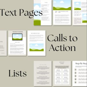 250 Page Canva ebook Template