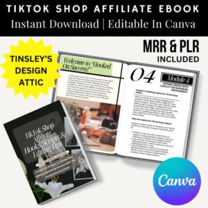 TikTok Shop Affiliate Hooks and Scripts | Monetize TikTok | MRR & PLR | 2025