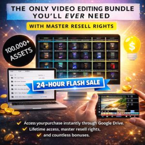 Over 100,000 Video Editing Assets Bundle