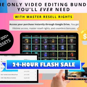 Over 100,000 Video Editing Assets Bundle