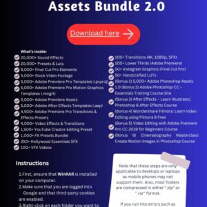 Over 100,000 Video Editing Assets Bundle