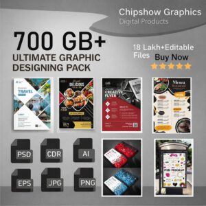 700+ GB Ultimate Graphic Bundle