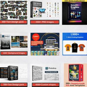 700+ GB Ultimate Graphic Bundle